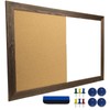 Excello Global Products Dry Erase Cork Board Combo: Magnetic White