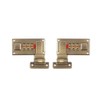 2pcs Tool Box Hasp, Luggage Suitcase Hasps with Combination Lock,Replacement
