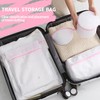 RUIQINQI Extra Large Mesh Laundry Bags Washing Bag 6Pack Delicates