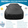 Car Cover for All Weather Rain Snow Hail UV Waterproof