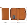 Moterm Zippered Leather Cover for Weeks - Fits Hobonichi Weeks
