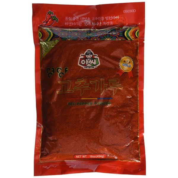 assi Red Pepper Powder, Kimchi, 1 Pound