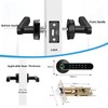 Fingerprint Door Lock Door Knob with Keypad Keyless Entry Door