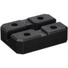 OHNO ON-1004 Rubber Pad for Lifts, Black