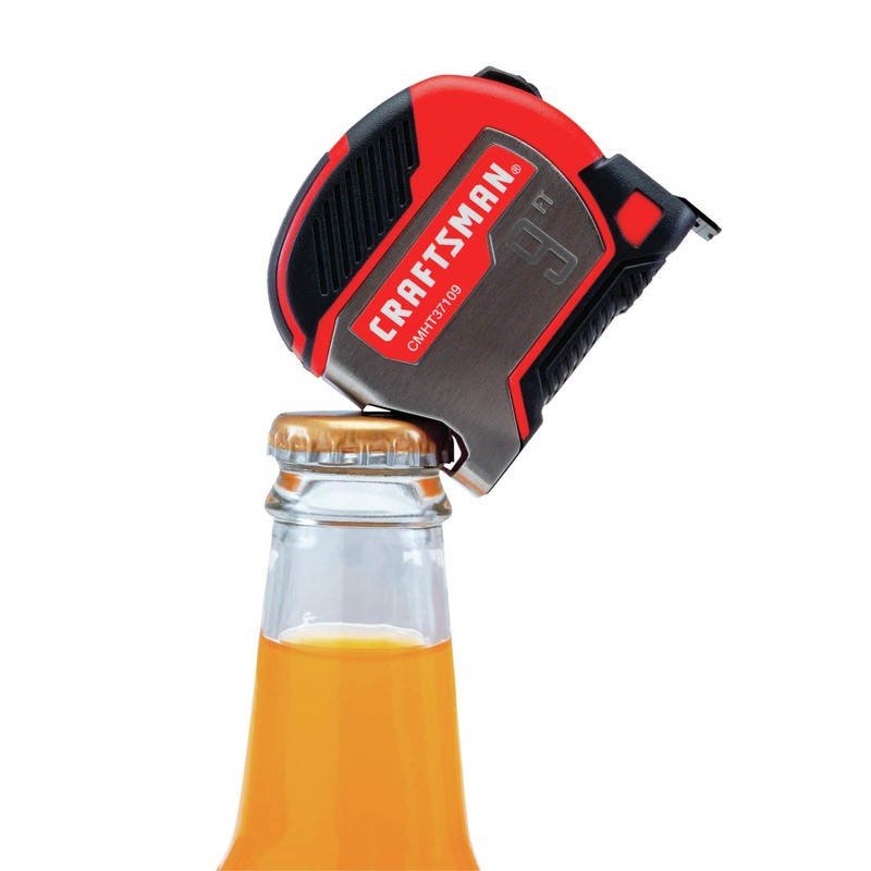CRAFTSMAN Tape Measure with Bottle Opener, Small, 9-Foot (CMHT37109S)