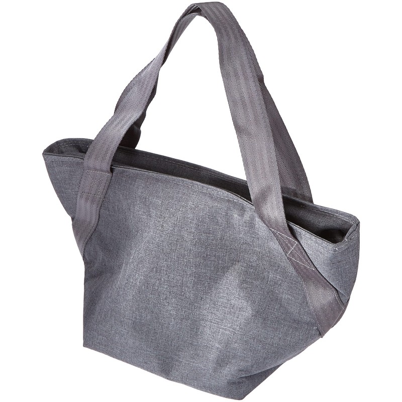 Vin Bouquet Insulated Tote Hand Bag, Nylon Grey, 32 x