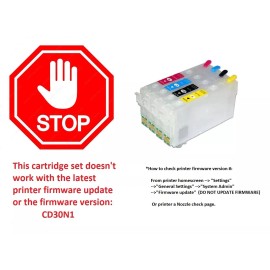 INKXPRO Ciss System For Epson T812XL Pro WF-7820 WF-7840 with One-time-use chips