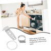 DOITOOL Dishwasher Stand Dishwasher Mounting Clips Dishwasher Mounting Screws Dishwasher