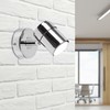 MiniSun | Modern Polished Chrome Single Wall Spotlight Fitting |