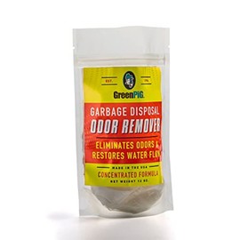 GREEN PIG 59 Garbage Disposal Eliminator Destroys Odors by Breaking Down Their Causes
