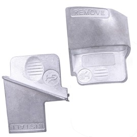 CLKE 2 Pcs Aluminum Alloy Belt Removal Belt Removal Tool Kit for Car Truck Timing Belt Removal Tool (Silver)