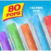 Pop Ice Popsicle Variety Pack of 1 Oz Freezer Bars,