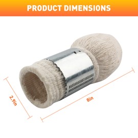 Screw Man AW-500 Kerosene Heater Wick Fits for American Wick 0525M,735, 730, 750G，Fits for Most Perfection Models Kerosene Heaters