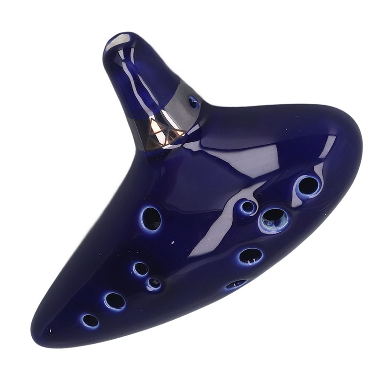 12 Sound Hole Alto C Ocarina Ceramic Ocarina Instrument Kit