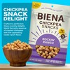 BIENA Chickpea Snacks - Crunchy Roasted Chickpeas - High Fiber