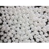 300 Pcs Acrylic Beads Pearl White 8mm Jewelry Making Huey