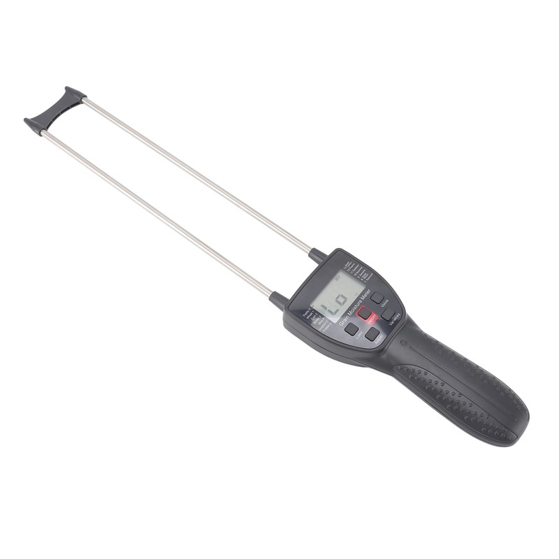 Grain Moisture Meter Tester Portable Digital with Voice Probe 300mm