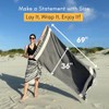 The Loomia Adrian Turkish Beach Towel – 100% Cotton, Extra