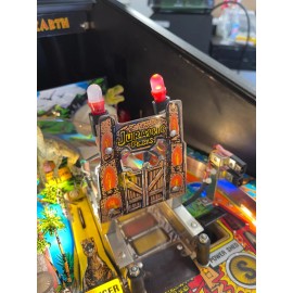 Unbranded Data East Jurassic Park Pinball Machine Glass LED's for Playfield COOL!