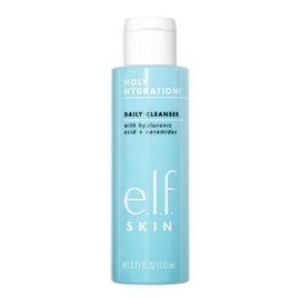 e.l.f. SKIN Holy Hydration! Daily Cleanser, Face Cleanser For Washing Away Excess Oil, Impurities & Makeup, Made With Hyaluronic Acid, Vegan & Cruelty-Free