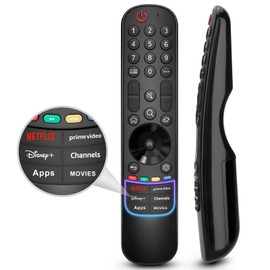 Replacement for LG-Smart-TV-Remote-Control,Universal for LG Magic Remote Compatible with Smart TV OLED QNED NanoCell 4K Models MR21/ MR22/MR23/MR24/ (No Voice/No Pointer Function)