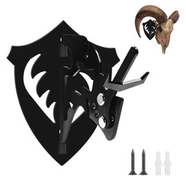 1 PC Medium Hooker Trophy Mount | 5-Level Angle Adjustment | Concealed Screw Mounting | Screws Included