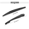 GARDIMU Rear Wiper Blade Assembly, Back Windshield Wiper Blades Arm
