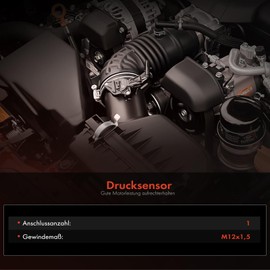 Frankberg Oil Pressure Switch Compatible with 3 Series E21 315 3 Series E30 320-325 5 Series E12 535 5 Series E28 518-537 7 Series E23 728-735 G-Class W463 G36 G300 G320 Replace# V 20730 1221