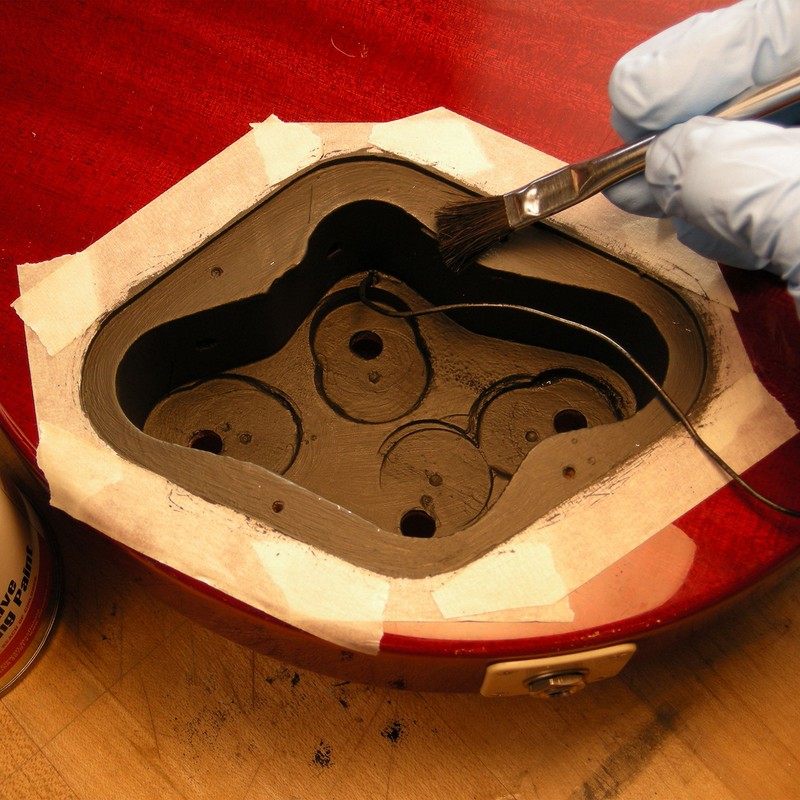 StewMac Conductive Shielding Paint, 1/2 pint (236.6ml)