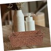 NOLITOY Handwoven Seagrass Storage Basket for Home Organization Rectangular Shape