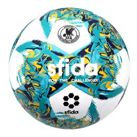 INFINITO RIMBA SB-23IR03 Futsal Ball, JR No. 3 Ball, White Turquoise