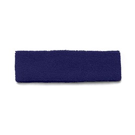 Qraftsy Pack of 24 Stretchy Athletic Sport Headbands Sweatbands (Navy Blue)