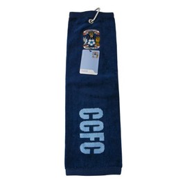 Coventry City Golf Tri-Fold Towel