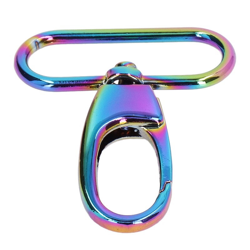 10Pcs Keychain Clasp 38mm Firm Rust Proof Bright Luster Simple