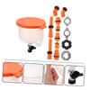 CHILDWEET Coolant Filling Funnel Kit Car Radiator Flush Kit Efficient