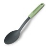 FACKELMANN Serving Spoon 32 cm, Plastic, Mint Green/Light Grey, 330