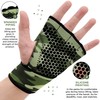 RDX Weightlifting Gloves Gym Anti Slip Long Strap Muscle Training