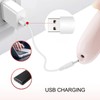 Electric Foot Grinder 2 Levels Speed Adjustment Ergonomic Design USB