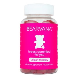 Bearvana Gomitas Rosa Para Crecimiento Pecho Con 60 Gomitas Sabor Berry