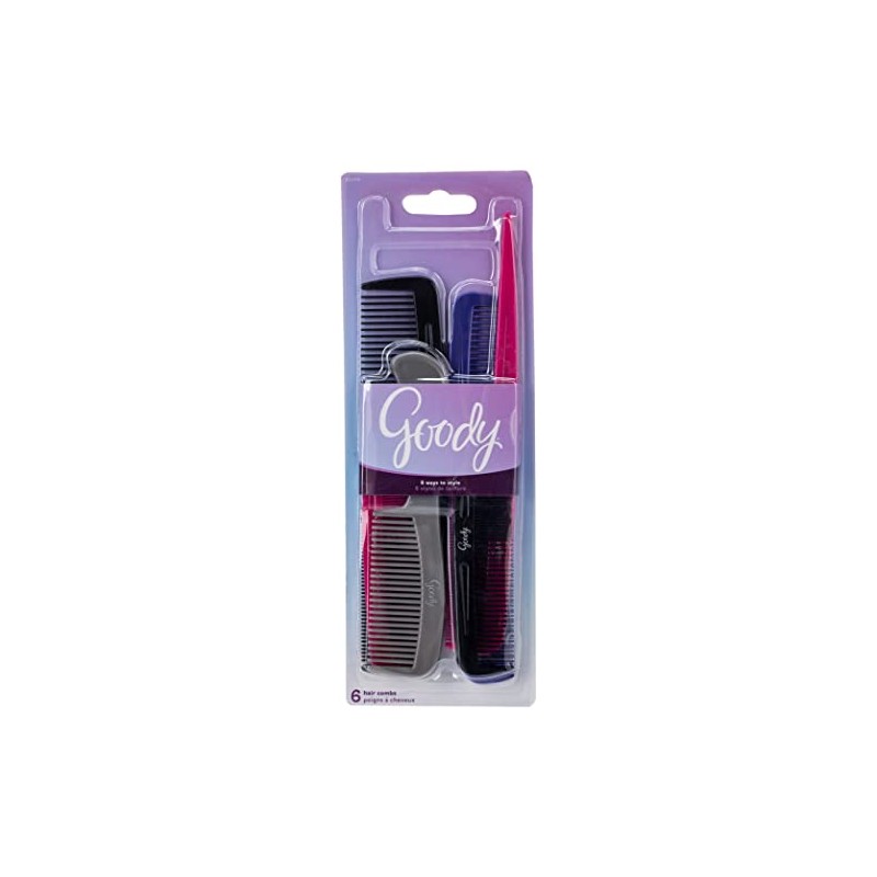 Goody - Hair Products Family Set of 6 Combs -