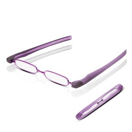 Women's Rectangular Reading Glasses Purple 3.0