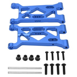 1 Pair/set Metal Front Suspension Arm for LOSI Lasernut U4 1/10 RC Car Front Swing ArmBlue