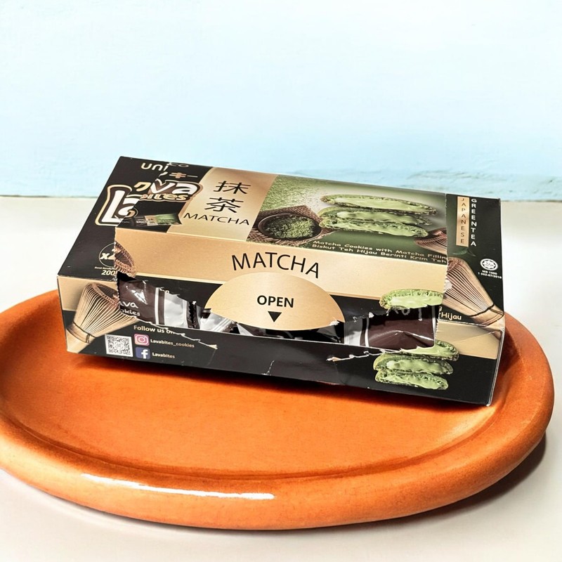 1 Pack - Green Tea Matcha Cookies - Banh Quy
