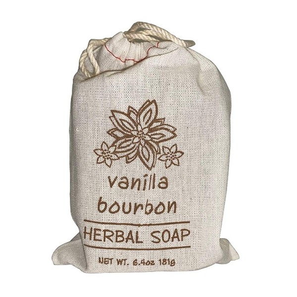 Greenwich Bay - 6.4 oz Herbal Sack Soap - Vanilla Bourbon