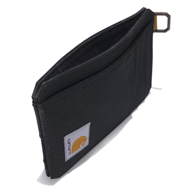 Carhartt Mens Front Pocket Wallets, Durable Canvas Or Leather with