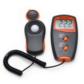 AMTAST Digital LUX Meter LX-90 Light Meter with LCD Display, Range 0-100,000 Lux