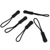 Zipper Pulls- Bskifnn 10pcs Black Nylon Cord Zipper Pulls Fits/Zipper