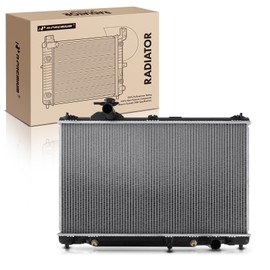 A-Premium Engine Coolant Radiator with Transmission Oil Cooler Compatible with Lexus GS430 2006-2007 V8 4.3L, Automatic Transmission, Replace# 8012781, 1640050340
