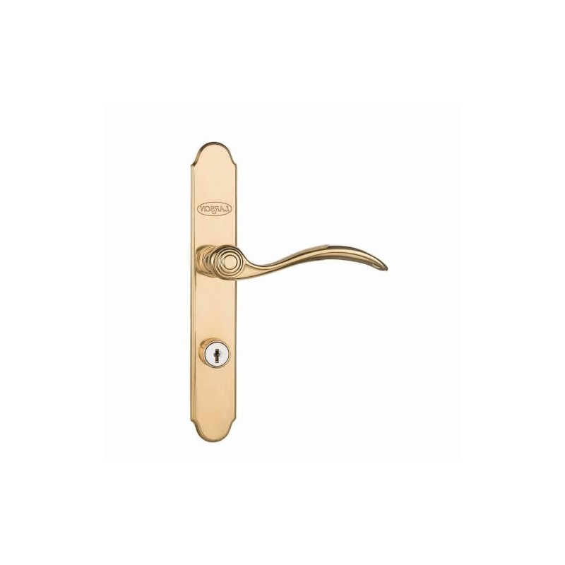Larson QuickFit Curved Brass Handle
