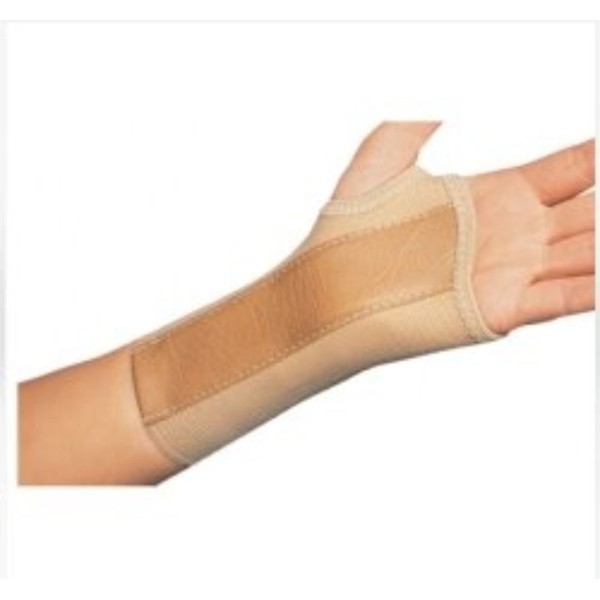 DJO Wrist Splint PROCARE Cotton / Elastic Left Hand Beige Small (#79-87083, Sold Per Piece)
